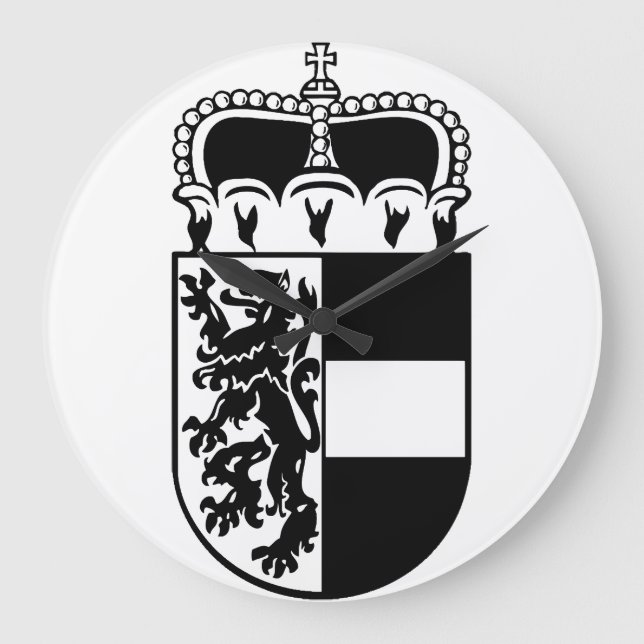 Relógio Grande Brasão de armas de Salzburgo (Frente)