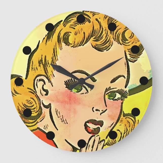 Relógio Grande Brenda Starr (Frente)