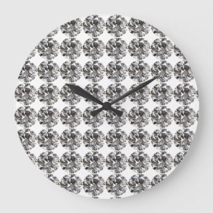 Relógio Grande Brilliant Round Diamond