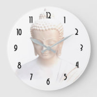 Buddha em meditativo do branco | e calmo serenos