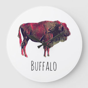 Relógio Grande Buffalo Gift