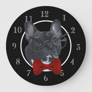 Relógio Grande Buldogue francês