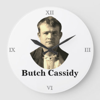 Relógio Grande Butch Cassidy queria 🚨 Wild West Outlaw EUA