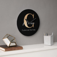 C & Name Iniciais Monogramados Modernos Personaliz