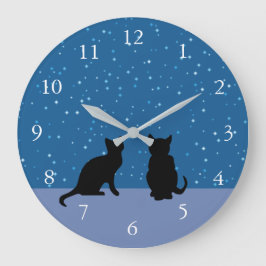 Relógio Grande Cachorros, céu escuro à noite, com estrelas