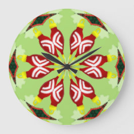 Relógio Grande Caleidoscópio "K1 SQ"