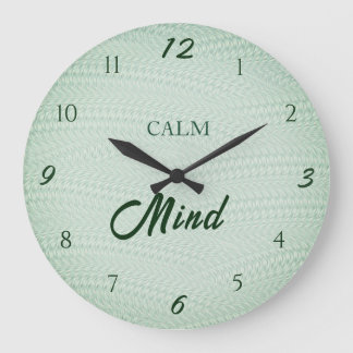 Relógio Grande Calm Mind Wellness
