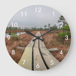 Relógio Grande Caminho de caminhada em pântano