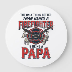 Relógio Grande Camisa de desenho de gravação vintage do Papai Bom