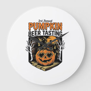 Relógio Grande Camisa de Evento de Halloween Vintage de Prova de