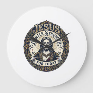 Relógio Grande Camiseta Cuidador de Alzheimer Memória de Jesus Cr