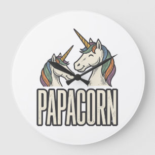 Relógio Grande Camiseta Desenho de Gravura Vintage Papacorn Unico
