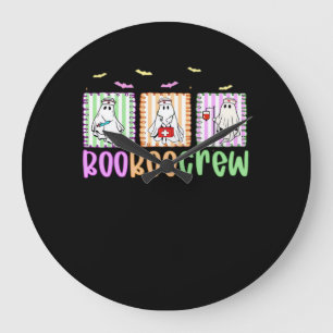 Relógio Grande Camiseta essencial Boo Boo Crew Halloween Enfermei
