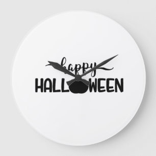 Relógio Grande Camisetas Feliz Halloween halloween