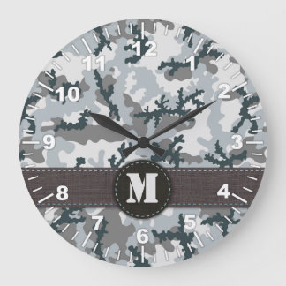 Relógio Grande Camuflagem urbana