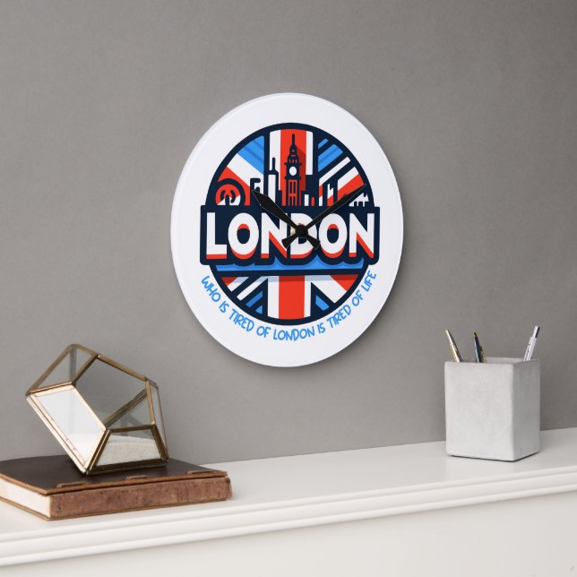 Relógio Grande Cansado de Londres (Escritório)