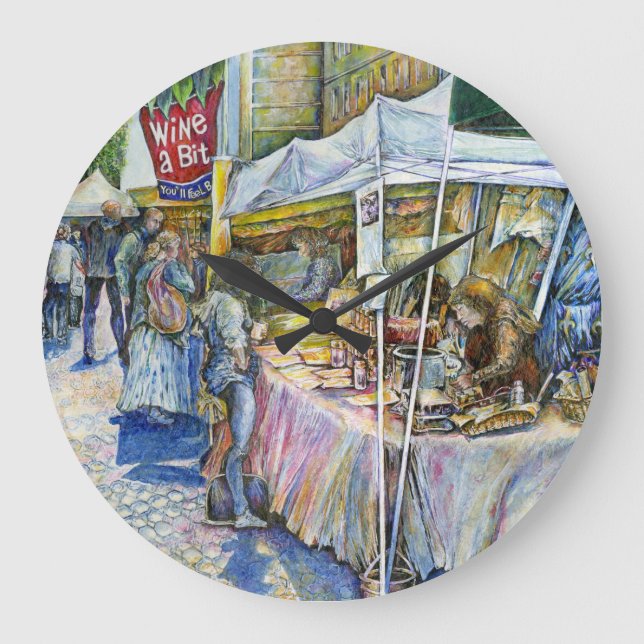 Relógio Grande Canto da Fazenda de Porcos Voadores e um Pouco de  (Frente)