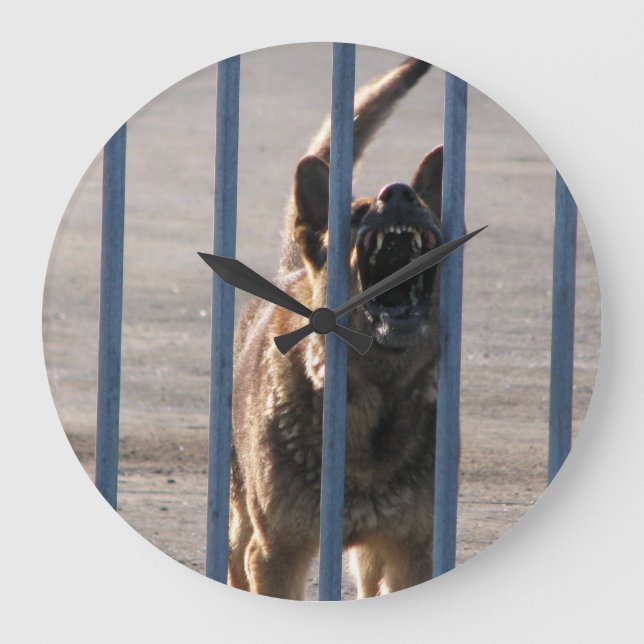 Relógio Grande Cão que ladra (Frente)