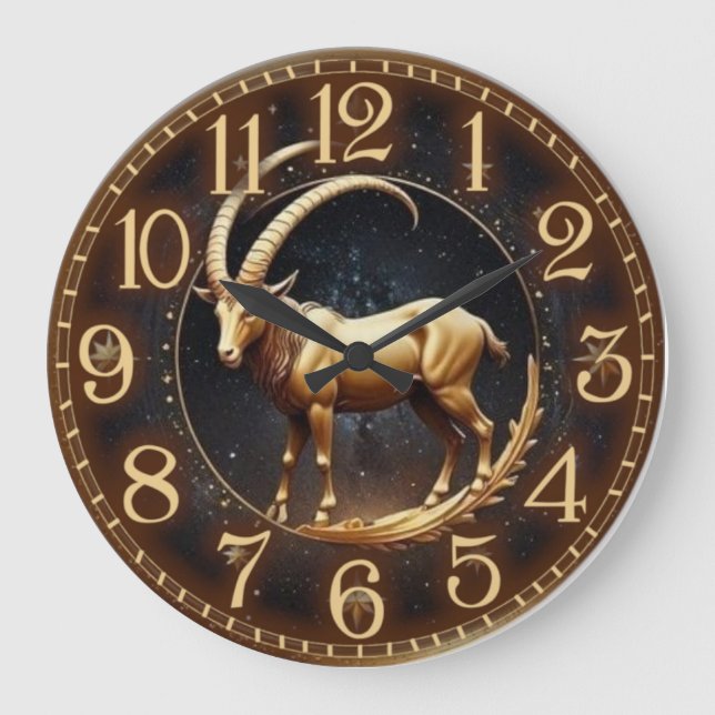 RELÓGIO GRANDE CAPRICORNIO RELOJ (Frente)