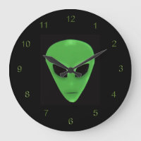 Cara Alienígena Verde Pequeno