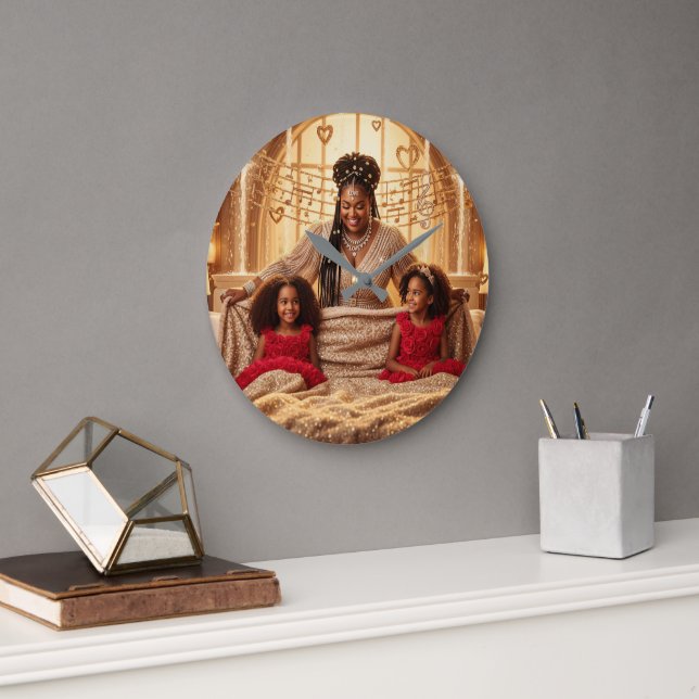 Relógio Grande Carícia da Mãe F (Escritório)