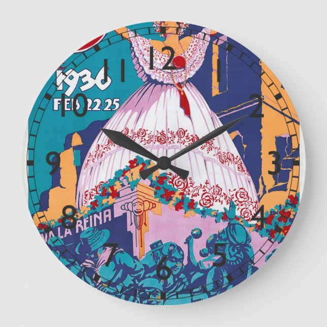 Relógio Grande Carnaval de 1936, 22-25 de fevereiro, Panamá (Frente)