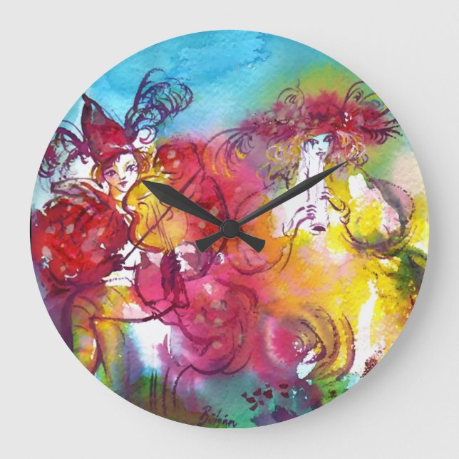 Relógio Grande CARNIVAL NIGHT / Mascarada veneziana,Dance Music (Frente)