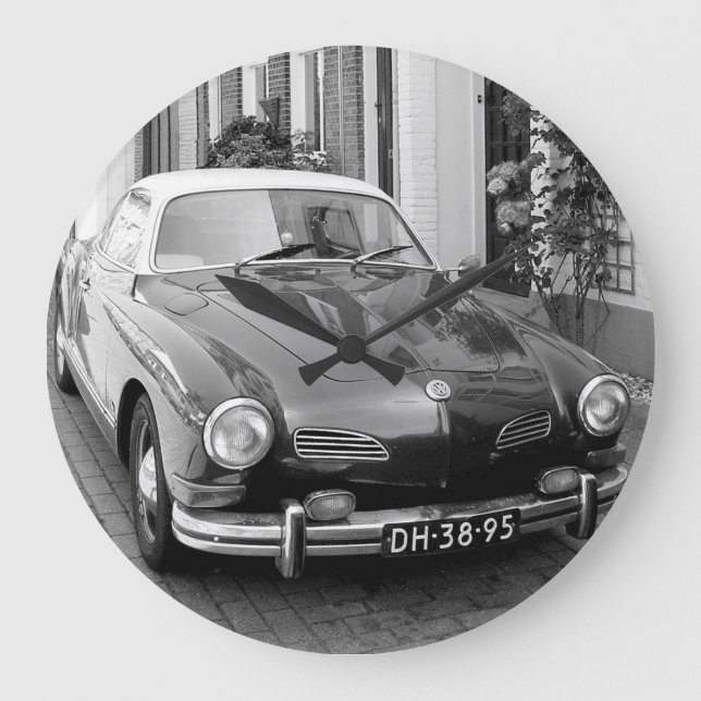 Relógio Grande Carro clássico Karmann Ghia (Frente)