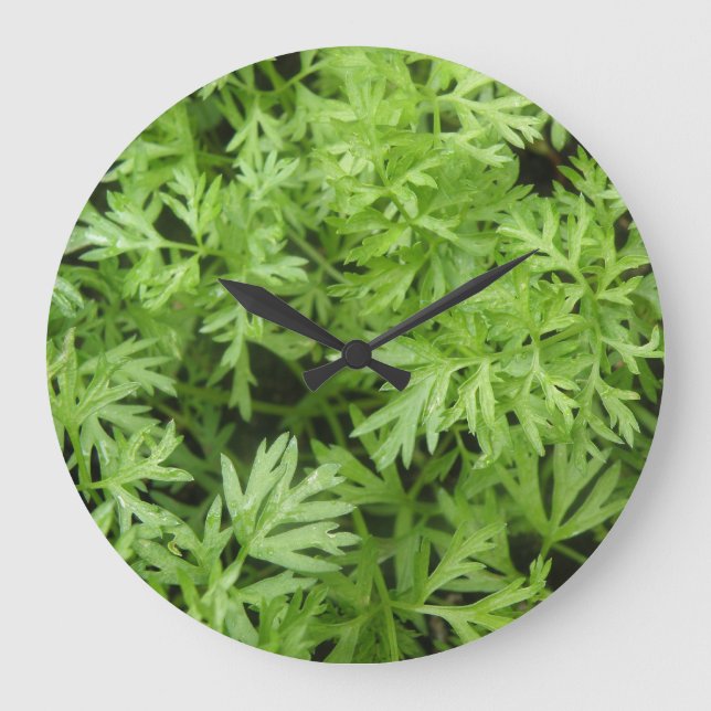 Relógio Grande Carrot Tops Wall Clock (Frente)