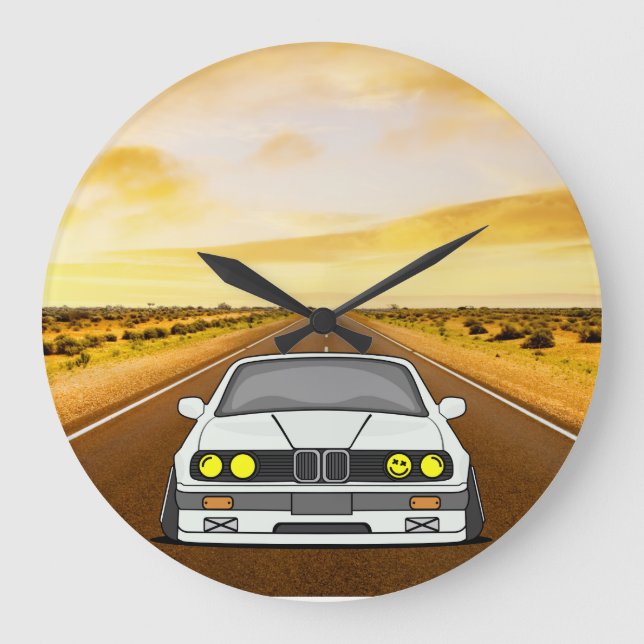 Relógio Grande Cars Motorsport (Frente)