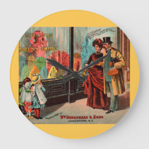 Relógio Grande cartão de visita William Broadhead & Sons