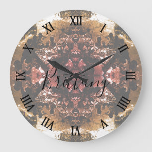 Relógio Grande Cartaz de restaurante Vintage China Canton