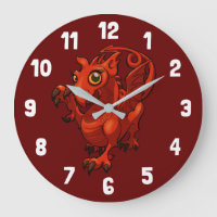 Cartografia Rampant Little Welsh Baby Red Dragon