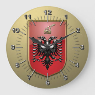 Relógio Grande Casaco de armas da Albânia