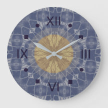 caso contrário0202 | número romano 001 Wall Clock