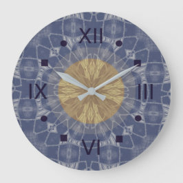 Relógio Grande caso contrário0202 | número romano 001 Wall Clock