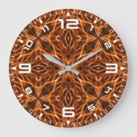 Castanho Kaleidoscope Mandala Padrão
