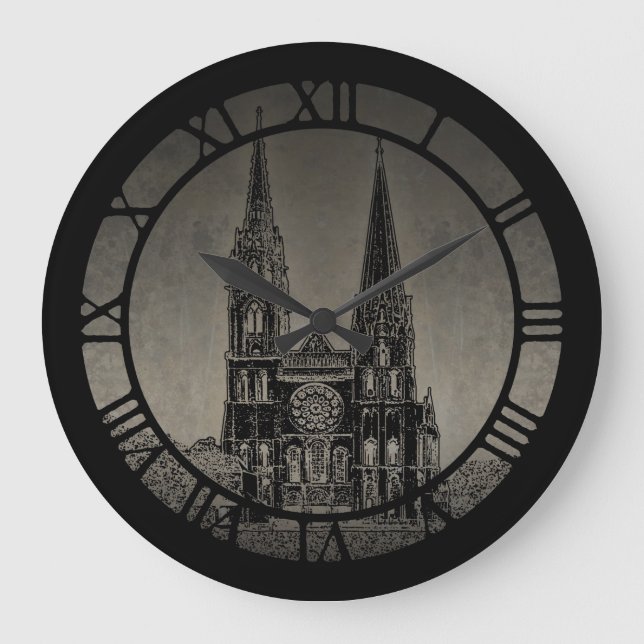 Relógio Grande Catedral Antiga (Frente)