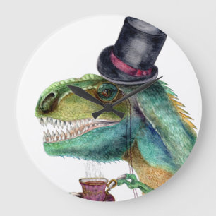 Relógio Grande Cavalheiro vitoriano Tyrannosaurus Rex