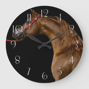 Relógio Grande cavalo árabe