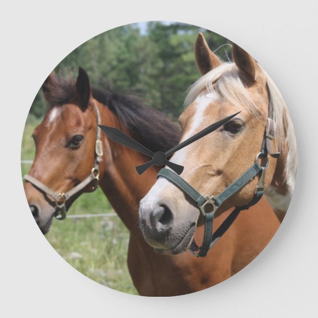 Relógio Grande Cavalos (Frente)