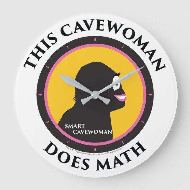 Relógio Grande Cavewoman de Smart da matemática do pulso de (Frente)