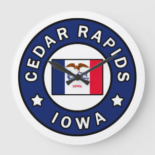Relógio Grande Cedar Rapids Iowa