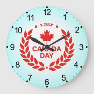 Relógio Grande Celebração do Dia do Canadá – Festa Canadense de 1