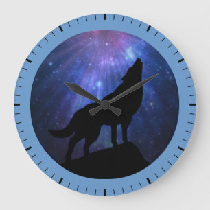 Relógio Grande Celestial Wolf