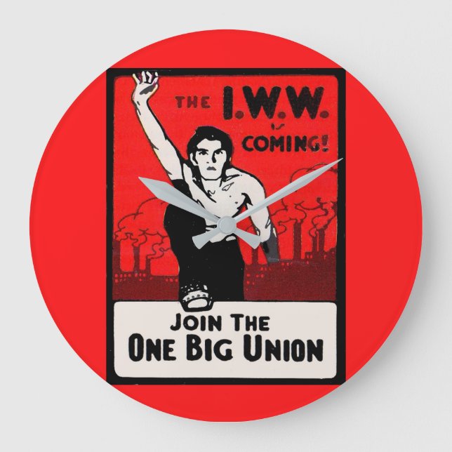 Relógio Grande cerca de 1905 IWW está vindo (Frente)