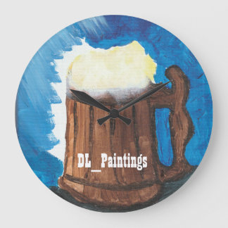 Relógio Grande Cerveja O'clock!