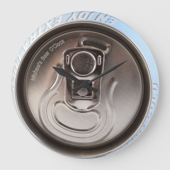 Relógio Grande Cerveja O'Clock (Frente)