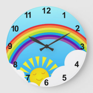 Relógio Grande Céu do verão