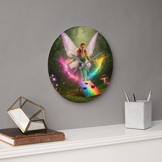 Relógio Grande Chá de Noiva da Fada Amorosa (Escritório)